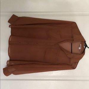 Brown blouse